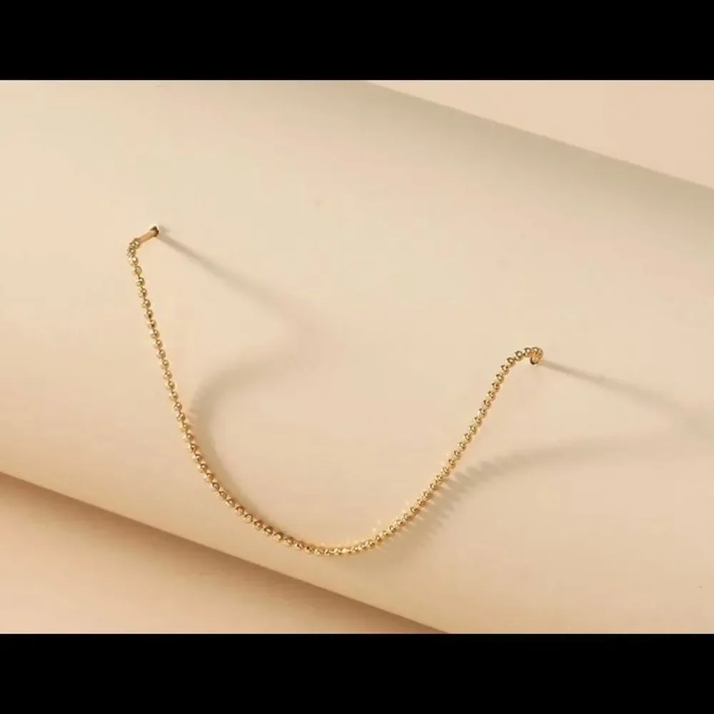 1 Piece Beaded Thread Earring